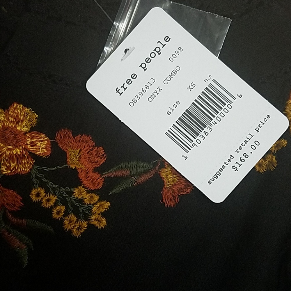 NWT Free People Perfectly Victorian Mini Dress - Picture 8 of 8
